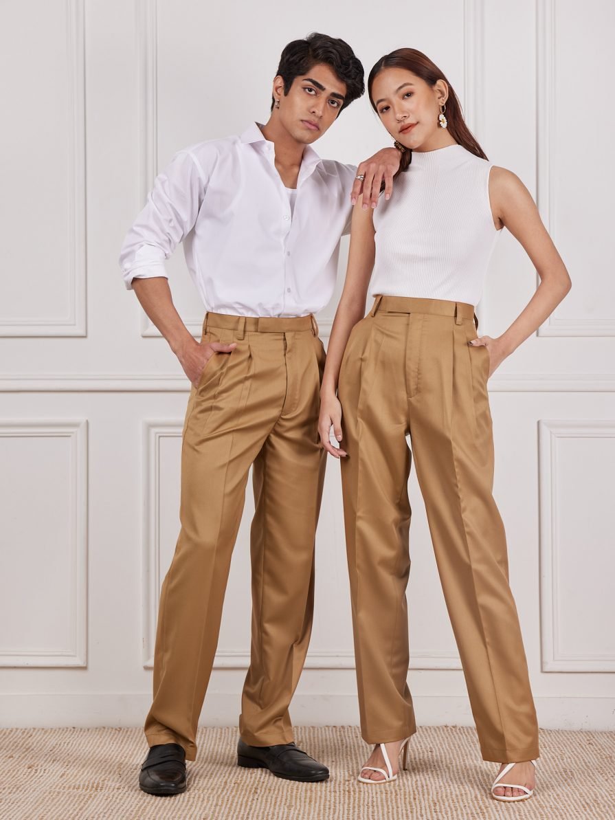 Brown Tailored Trouser