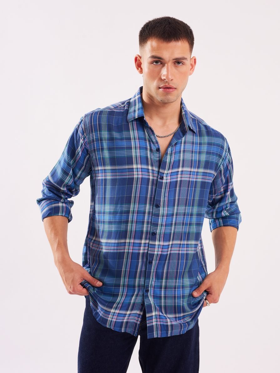 Relaxed Fit Checked Shirt