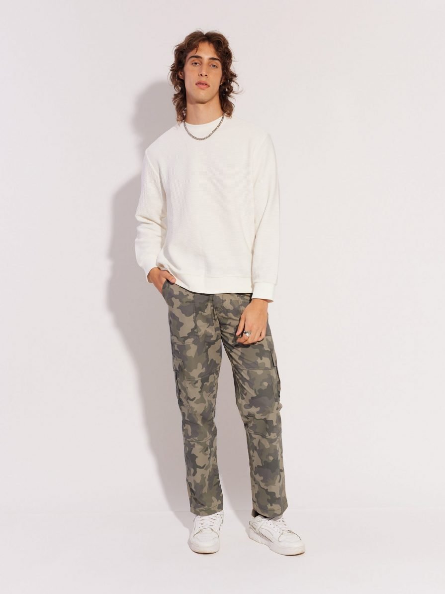 Camo Cargo Trousers