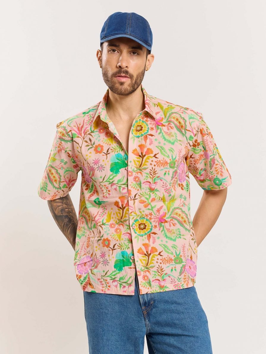 Spring Garden – Cropped Shirt