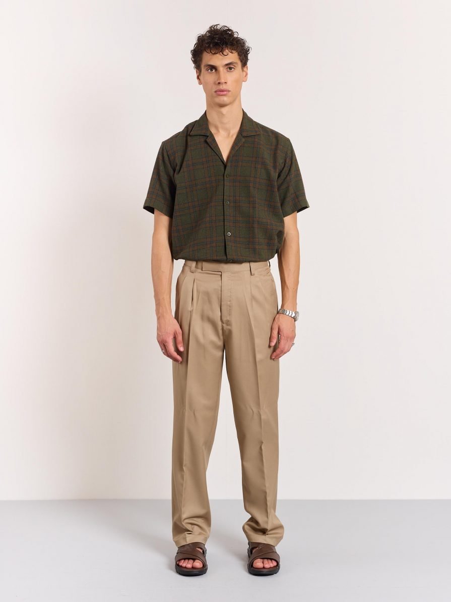 Khaki Tailored Trouser