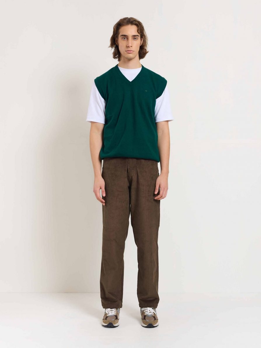 Dark Brown Corduroy Trousers