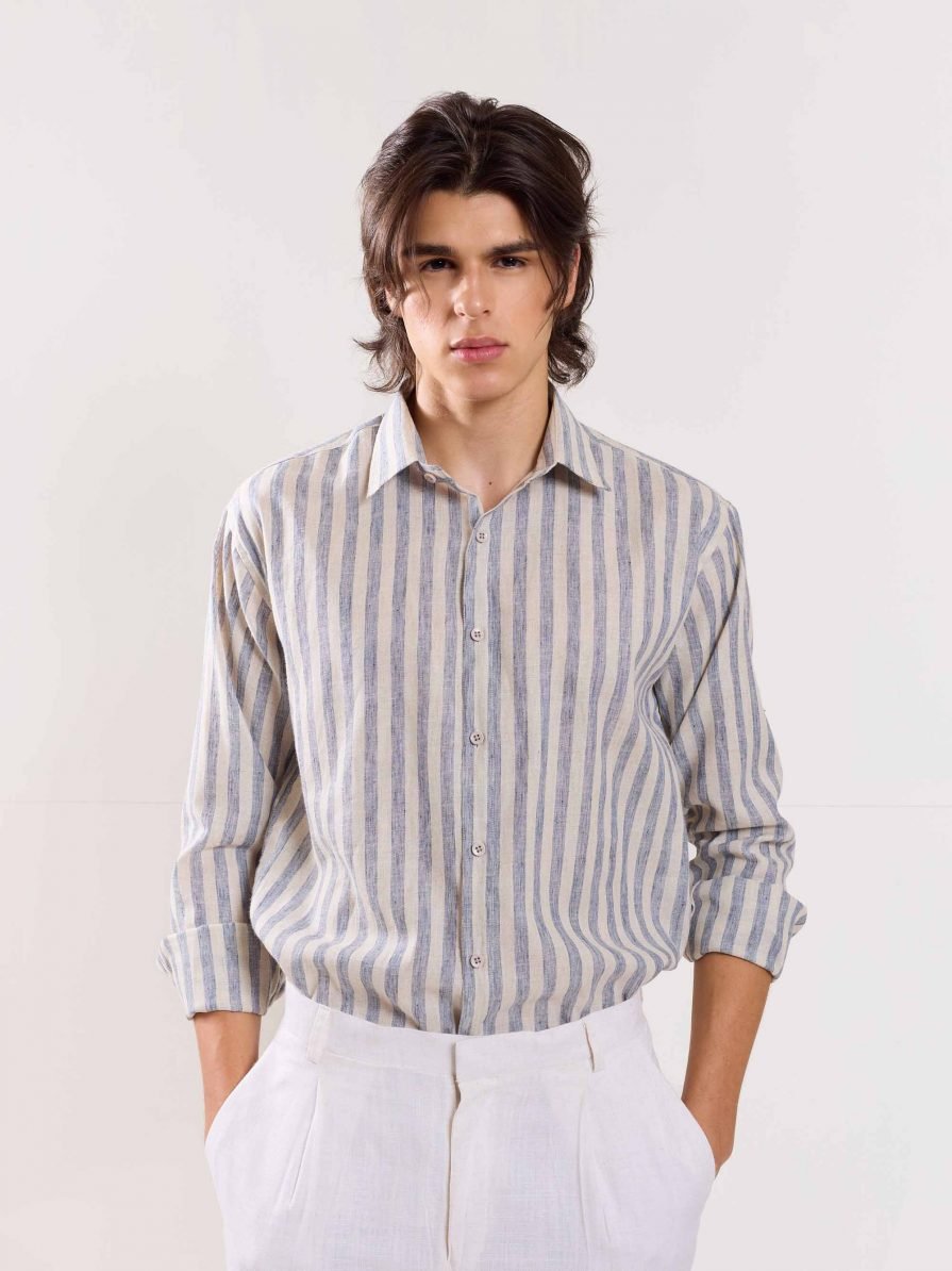 Linen Striped Shirt